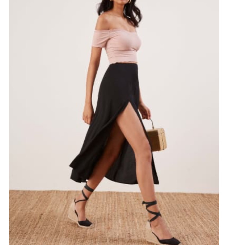 Reformation Midi Skirt (sz 4)